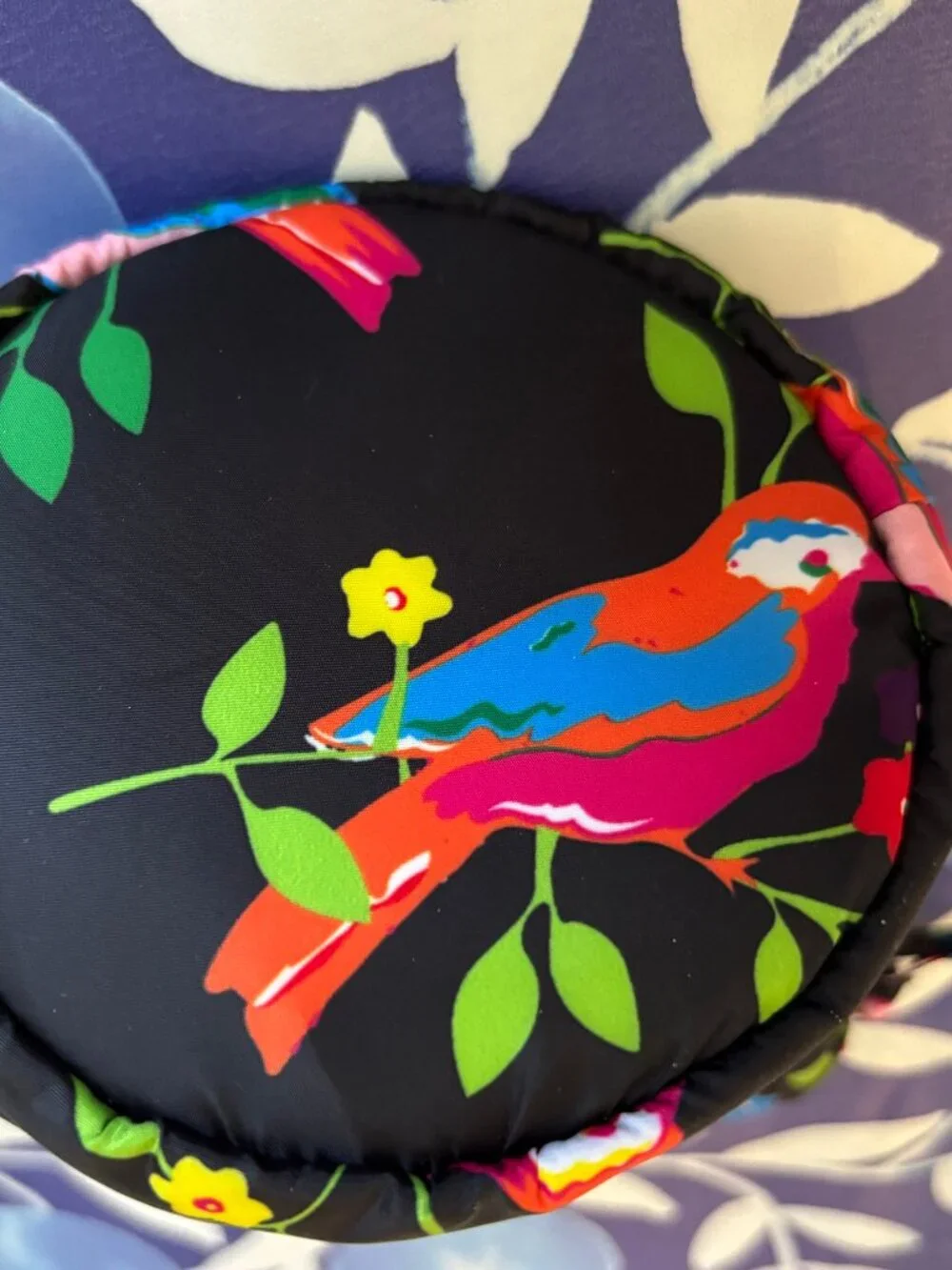 Betsey Johnson "Bird Is the Word" Kitsch Cage Bag w/ Pouch/Tassel/Chain Handle - Picture 11 of 13